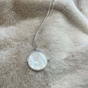 Lucky Brand reversible pendant necklace.  Approx. 33” long.